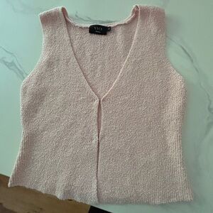 Vici Blush Knit Sleeveless Top